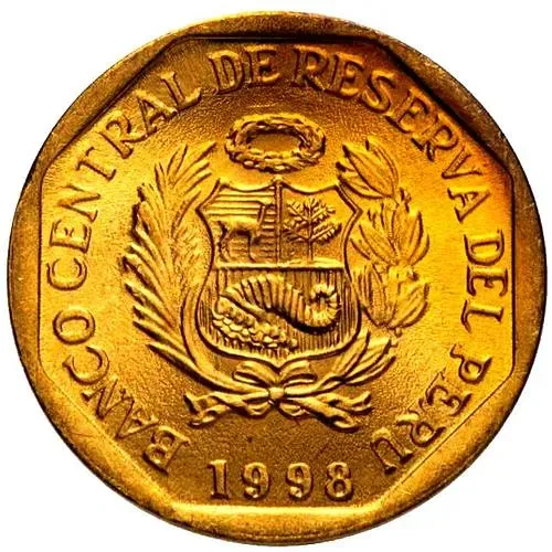 5 сентимо 1998 [Перу]