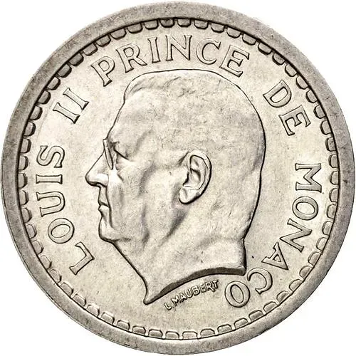 1 франк 1943 [Монако]