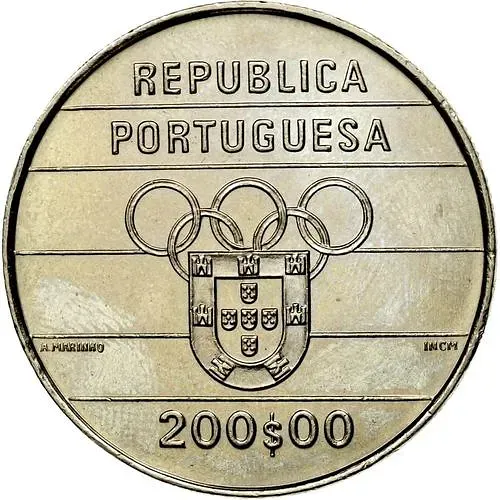 200 эскудо 1992, олимпиада [Португалия]