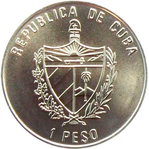 1 песо 1998, Твипси [Куба]