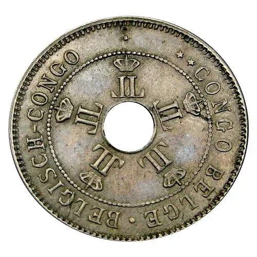 10 сантимов 1909 [Демократическая Республика Конго / Бельгийское Конго]