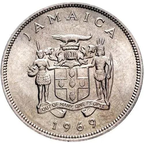 25 центов 1969 [Ямайка]