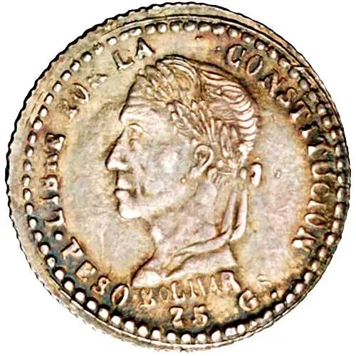 ½ Sueldo 1859-1863 [Bolivia]