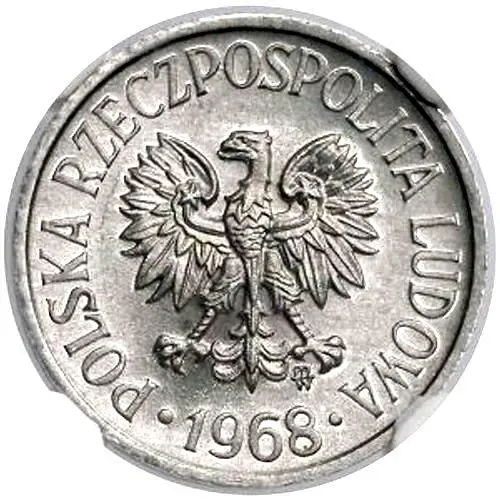 5 грошей 1968 [Польша]