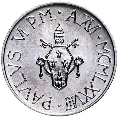 5 лир 1978 [Ватикан]