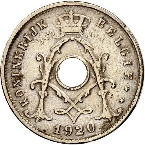 5 сантимов 1920, BELGIQUE [Бельгия]