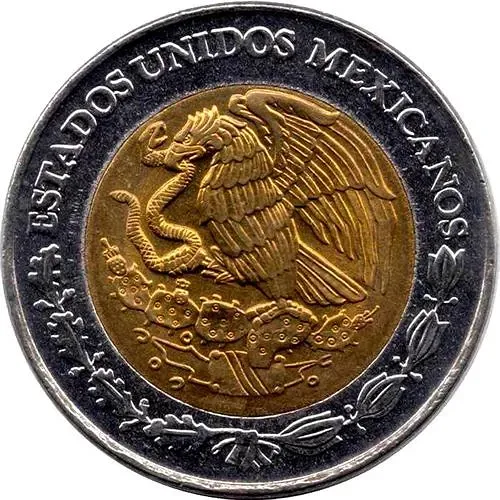 2 новых песо 1992 [Мексика]