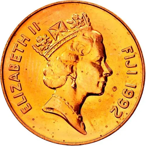 2 цента 1992 [Фиджи]