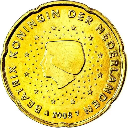 20 евроцентов 2007-2013 [Нидерланды]