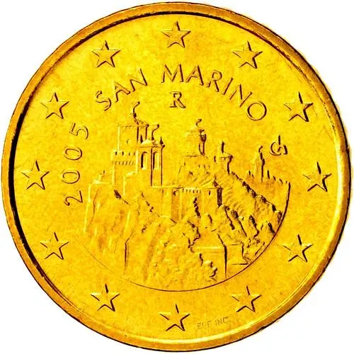 50 евроцентов 2002-2007 [Сан-Марино]