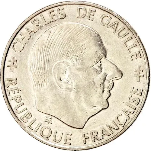 1 франк 1988, Шарль де Голль [Франция]