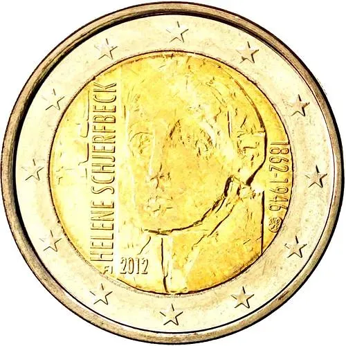 2 евро 2012, 150 лет со дня рождения Хелены Шерфбек [Финляндия]