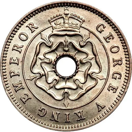 ½ пенни 1934-1936 [Зимбабве / Южная Родезия]