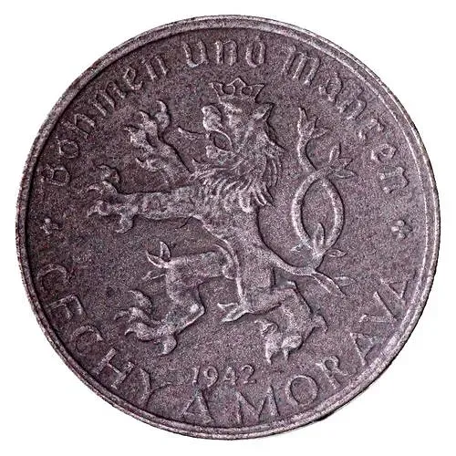10 геллеров 1942 [Чехия / Протекторат Богемии и Моравии]