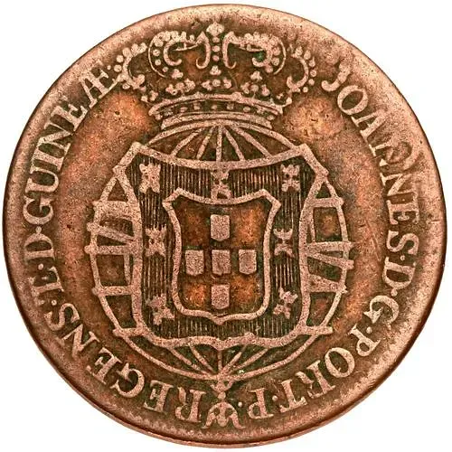 ½ Macuta 1814-1819 [Angola]