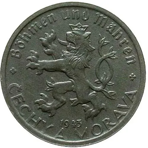 20 геллеров 1943 [Чехия / Протекторат Богемии и Моравии]