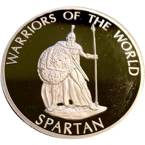 10 франков 2010, Воины мира - Спартанец [Демократическая Республика Конго]