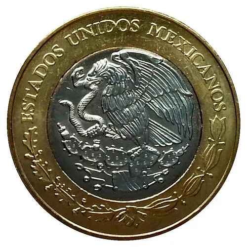 20 песо 2014, 100 лет героической обороне Веракруса [Мексика]