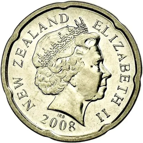20 центов 2008 [Новая Зеландия]