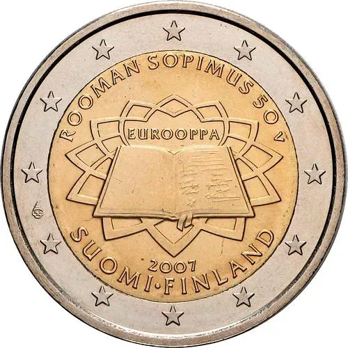 2 евро 2007, 50 лет подписания Римского договора [Финляндия]