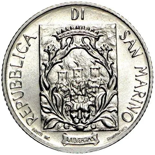 2 лиры 1988, Укрепления Сан-Марино [Сан-Марино]