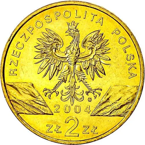 2 злотых 2004, морская свинья [Польша]