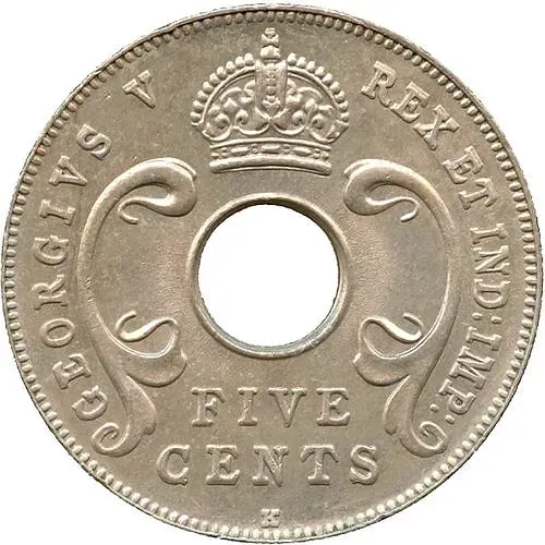 5 центов 1914 [Восточная Африка]