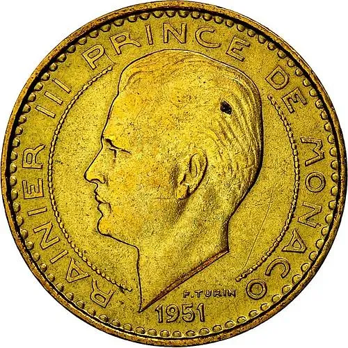 10 франков 1951 [Монако]