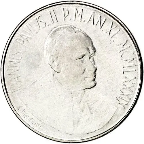 50 лир 1989 [Ватикан]