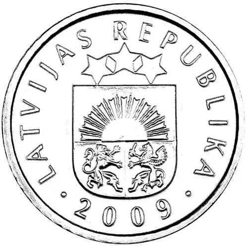 50 сантимов 2009 [Латвия]