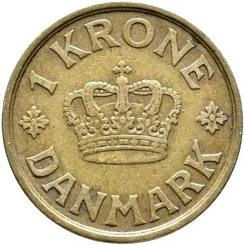 1 крона 1926, корона [Дания]