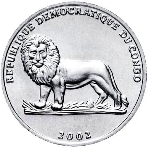 25 сантимов 2002, коза [Демократическая Республика Конго]