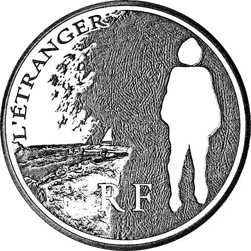 10 евро 2011, Легендарные персонажи из французской литературы - Незнакомец [Франция]