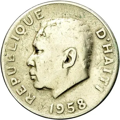 10 сантимов 1958 [Гаити]