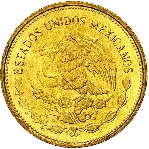 5 песо 1985, Латунь (желтый цвет) [Мексика]