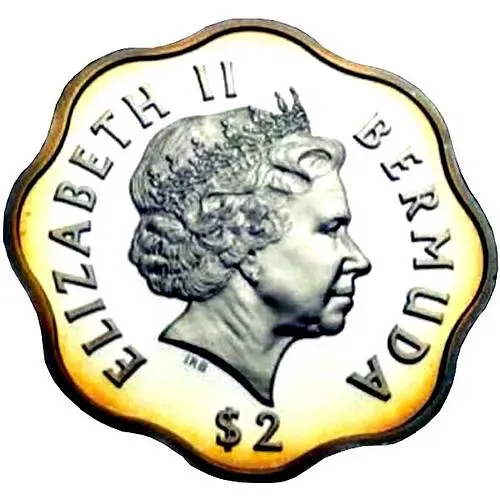 2 доллара 2000, Миллениум [Бермудские Острова]