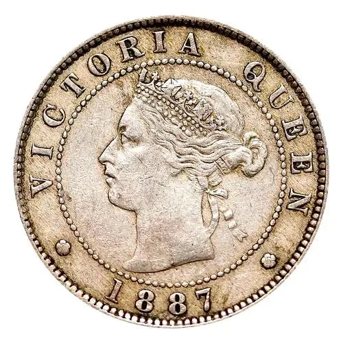 1/2 Penny 1887 [Jamaica]