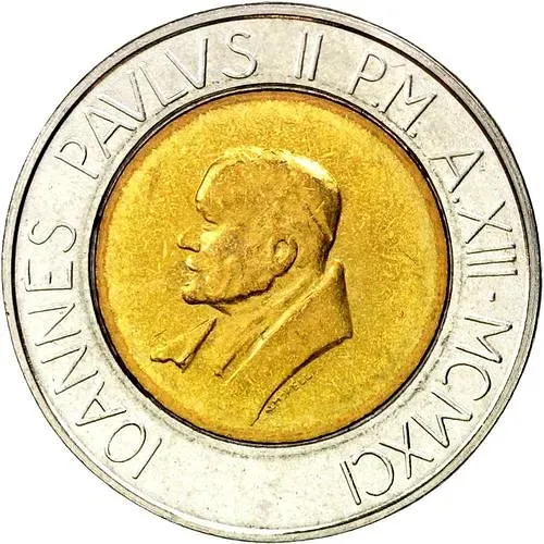 500 лир 1991 [Ватикан]