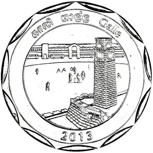 10 рупии 2013, Галле [Шри-Ланка]