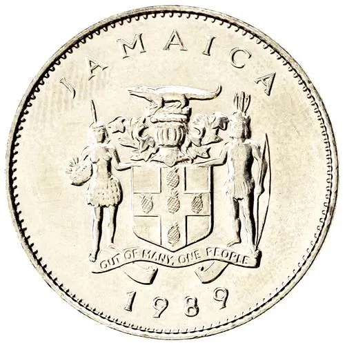 10 центов 1989 [Ямайка]