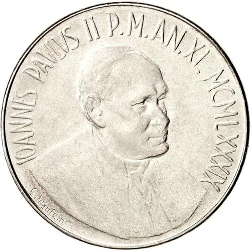 100 лир 1989 [Ватикан]