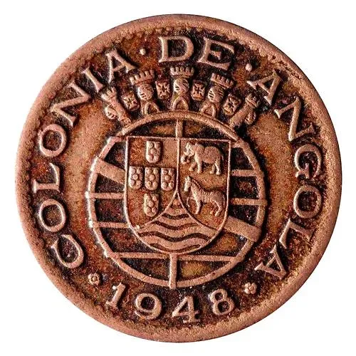 50 сентаво 1948, 300 лет революции 1648 года [Ангола]