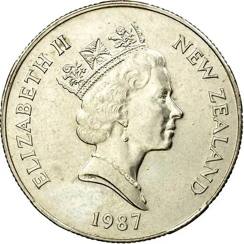50 центов 1987 [Новая Зеландия]