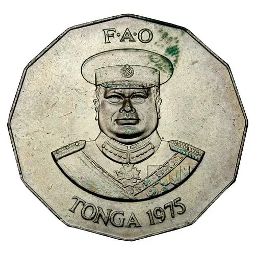 50 сенити 1975 [Тонга]