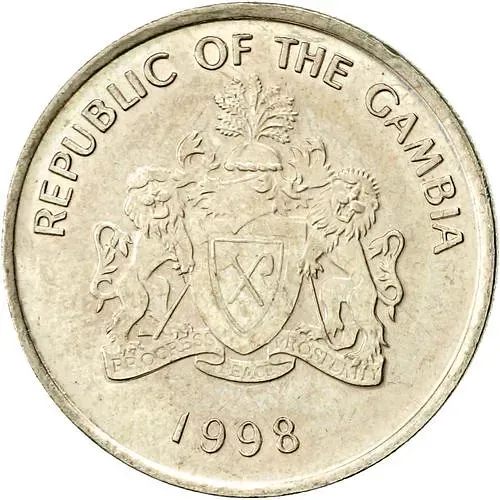 25 бутутов 1998 [Гамбия]