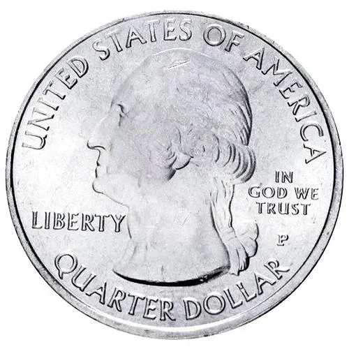 25 Cents 2017, P, Frederick Douglass Home [USA]