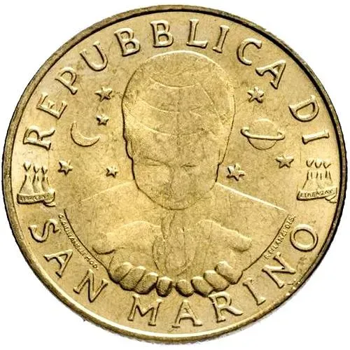 200 лир 1996 [Сан-Марино]