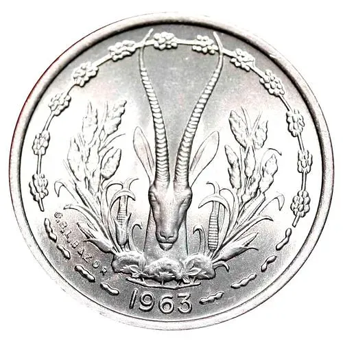 1 франк 1963 [Западная Африка (BCEAO)]