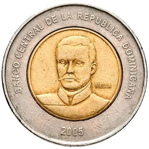 10 песо 2005 [Доминикана / Доминика]