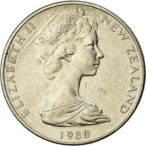 10 центов 1980 [Новая Зеландия]